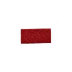 Pad ręczny czerwony 25cm x 11.5cm Fibratesco